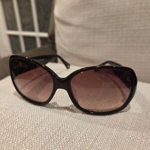 Coach Black and Brown Sunglasses